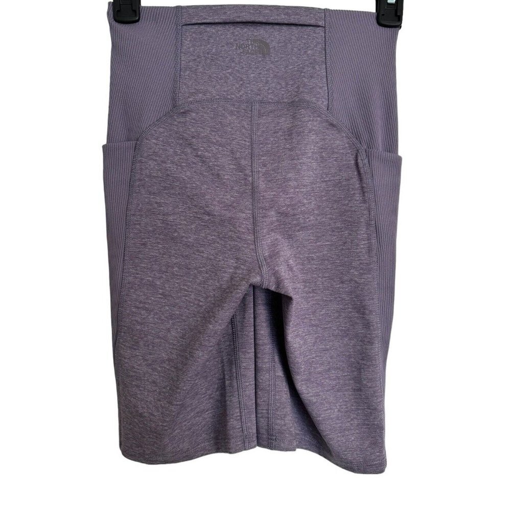 The North Face Dune Sky 9 Lunar Slate Heather Pockets XS Purple Short NWT $65 - Picture 7 of 8